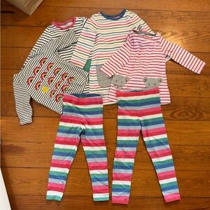 Mini Boden outfits mostly 3-4T / 4-5Y Colorful Striped Kids' Clothing Set